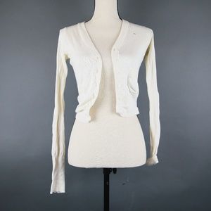 *Abrecrombie & Fitch Cream Cardigan Size S